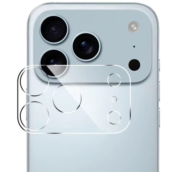 Krystallklart Kameraglass til iPhone 18 Pro Max