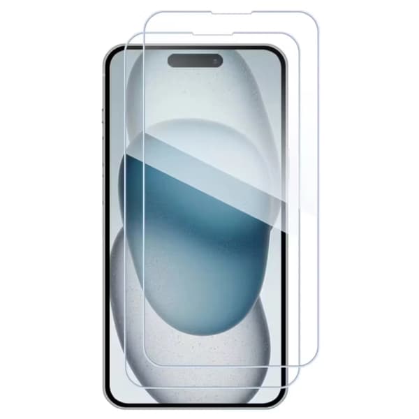 2-Pack iPhone 18 Pro Max Hærdet Glas Skærmbeskyttelse