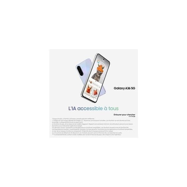 SAMSUNG Galaxy A36 5G Smartphone 128 Go Lime