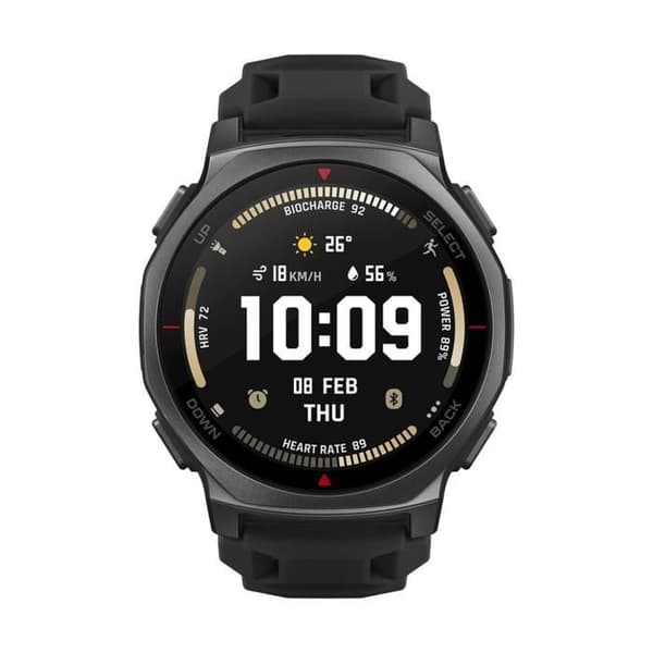 Amazfit T-Rex 3 Pro GPS Smartwatch 44 mm Sort (Tactic Black)