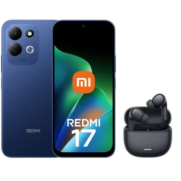 Redmi 17 Smartphone 4G 4Go‑128Go Blå