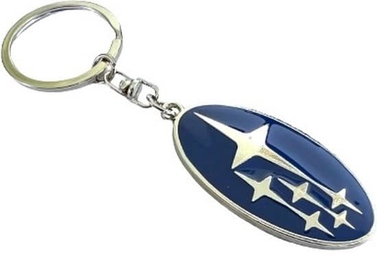 2-pack Subaru Nyckelring