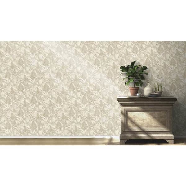 Rasch Selection 832549 Vävpapper Botanisk 10.05 x 0.53 m Guld