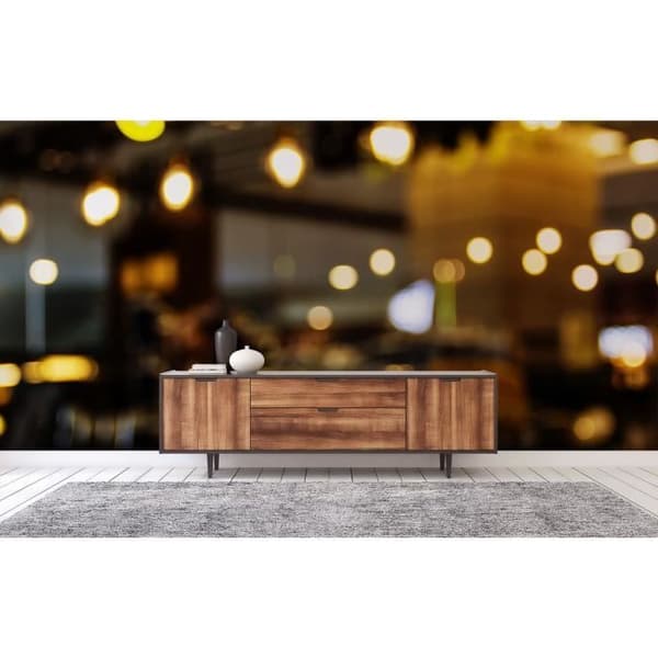 Tapet Stad M1-No.60733 Digitaltryck Gul Ljus
