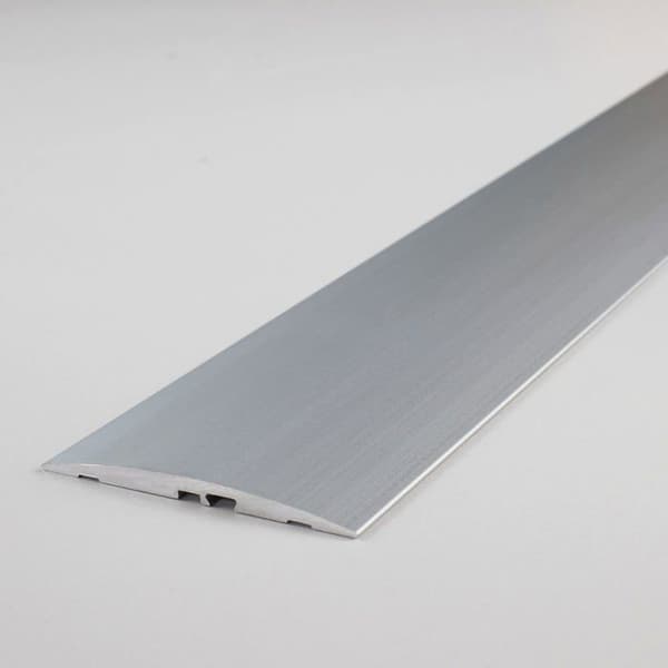 PROVISTON Tröskelprofil Övergångsprofil Alu 58 x 1000 mm Silver