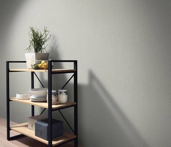 Vinyltapet blåst Linneväv Dolce salviagrön Erismann Opus 10463-24