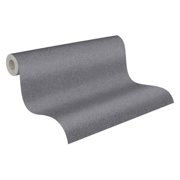 Väggpapper non-woven eco grå silver - A.S. CREATION - Natural Living