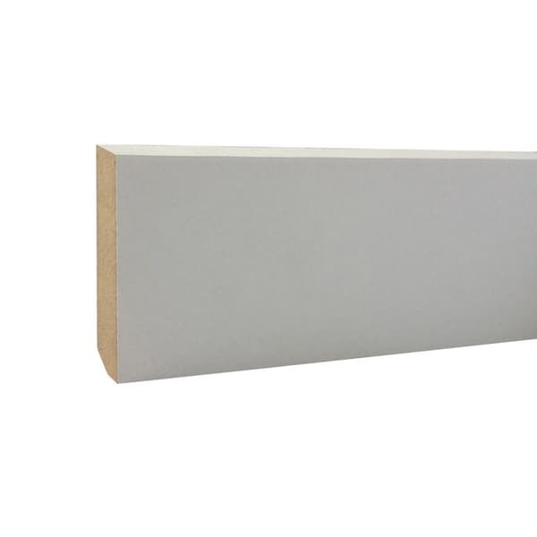 PROVISTON Sockel 9 x 100 x 2000 mm MDF belagd Rektangulär sockel 5-pack