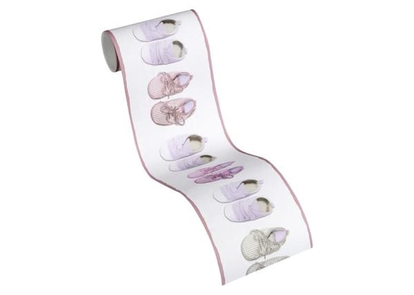 Frise Imprimée "Farandole de Chaussons" Rosa 5 ml