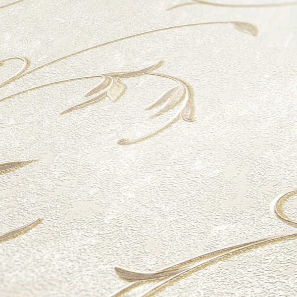 Barocktapet Giulia M1-No.2112 Beige Brons Klassisk Barock