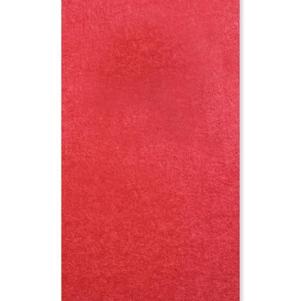 PROVISTON Modulerad vägg Akustisk väggpanel 6 x 520 x 1040 mm Röd Uni Panel Röd uni