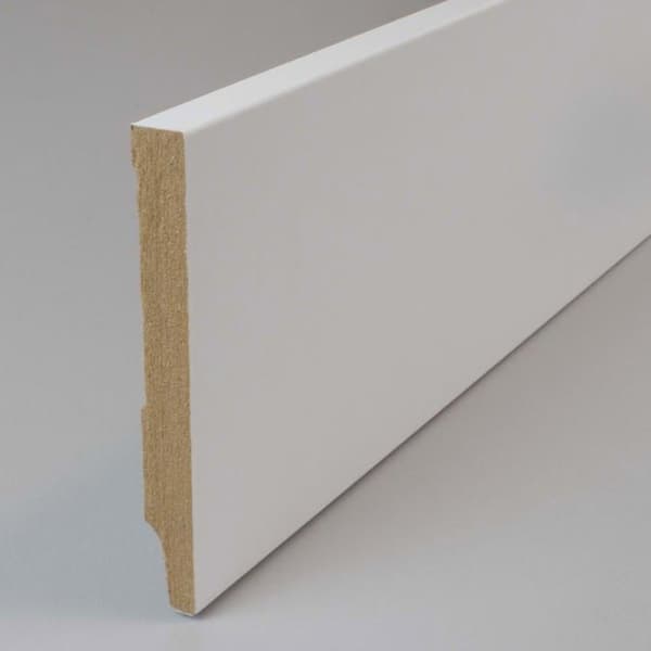 Plinthe MDF 13 x 110 x 2500 mm Vit av PROVISTON