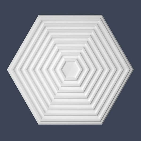 PROVISTON Rosett Polystyren Diameter 643 x 557 mm Vit