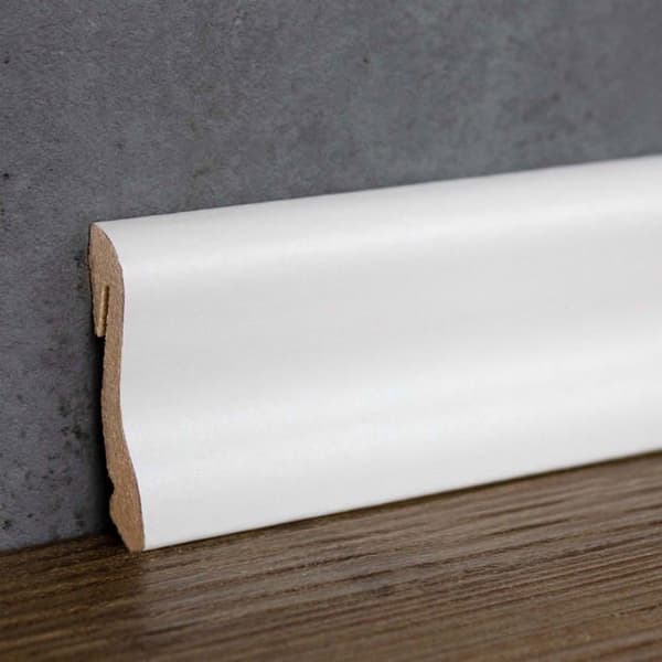 PROVISTON rund MDF vit sockel 18.5 x 38.5mm