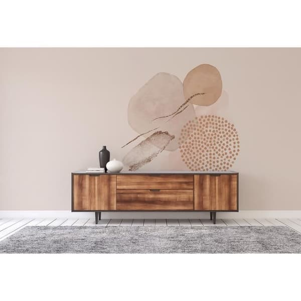Papper M1-No.61298 digitaltryck rosa beige abstrakt