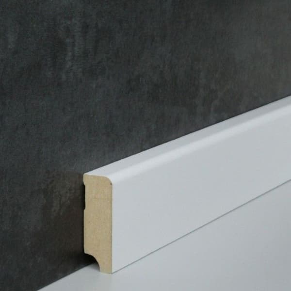 Plint Mannheim MDF 19 x 58 x 2500 mm vit plint av PROVISTON