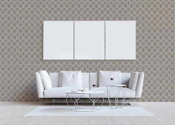 Barocktapet Samuel M1-No.3785 Taupe Barock Klassisk