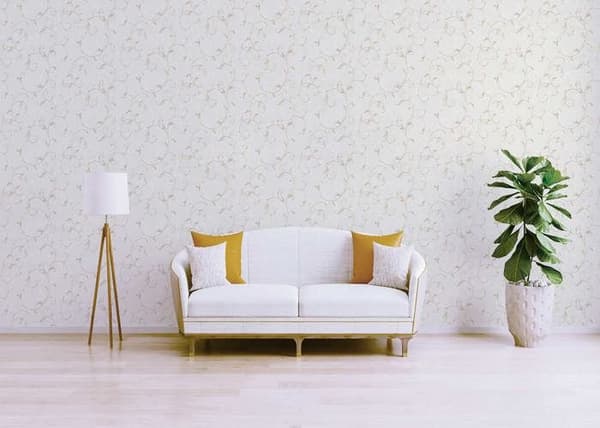 Barocktapet Giulia M1-No.2112 Beige Brons Klassisk Barock
