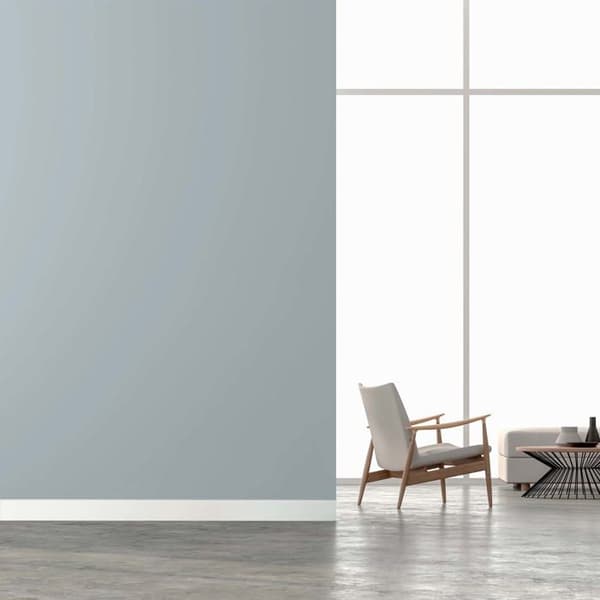 PROVISTON Modern sockel 19 x 58 x 2400 mm Medium (MDF) vitlackerad för att måla