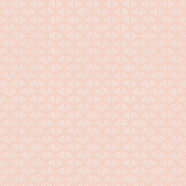Tapet M1-No.656 Rosa Vit Geometrisk Design Tapet