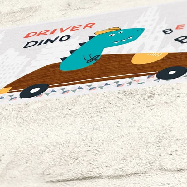 A.S. Création Cool Dino 403745 Tapet barnrum 5 x 1.55 m grå vardagsrum sovrum kontor