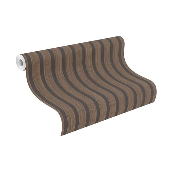 tapet av papper 278439 industriell tapet 53 x 1005 cm Rasch Selection brun