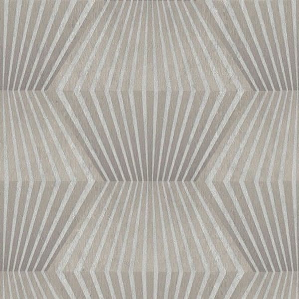 Grafisk Tapet Carlo M1-No.814 Grå Silver 3D Geometrisk
