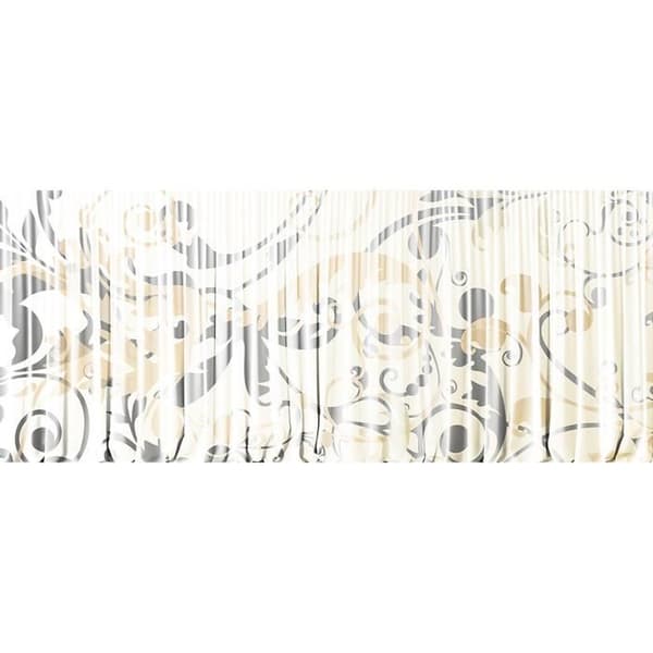 Barocktapet M1-No.60079 Digitaltryck Beige Vit