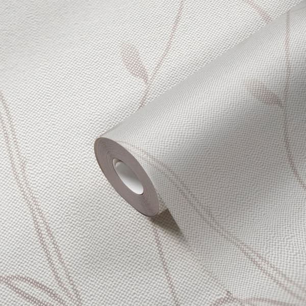 Non-woven tapeter - ecru - träd / löv - Mönstrade tapeter - Pure Elegance - A.S