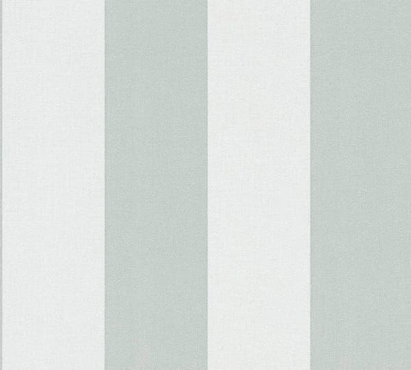 Non-woven tapet 397959 Vit Grå Ränder Vågor A.S. Creation