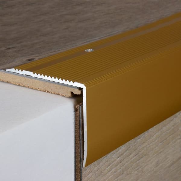 PROVISTON Profiler för trappnos 55 x 69 x 1000 mm Silver