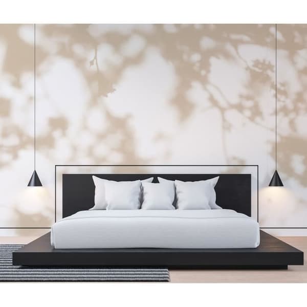 Tapet blommor M1-No.61189 Digitaltryck beige vit natur