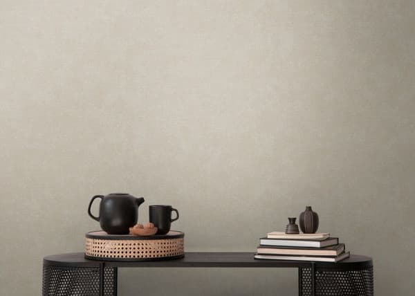 Non-woven tapet - beige - Plain / plain - French Affair - A.S
