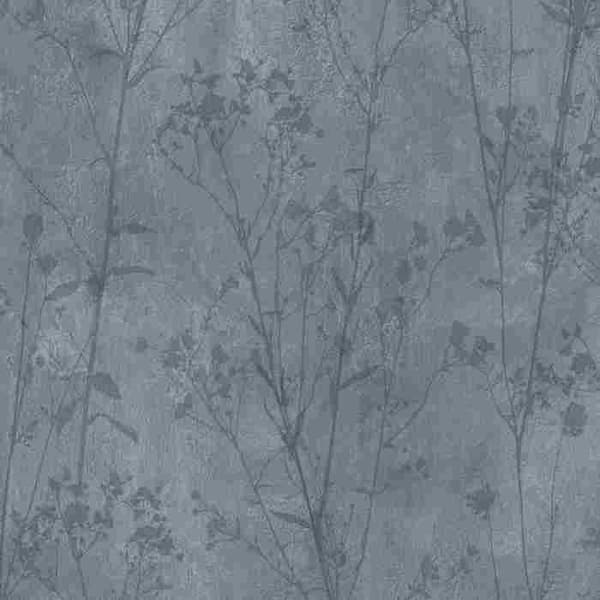 tapet i papper 201444 Industrial 53 x 1005 cm Rasch Selection blå