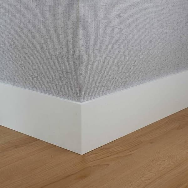 PROVISTON Sockel 9 x 100 x 2000 mm MDF belagd Rektangulär sockel 5-pack