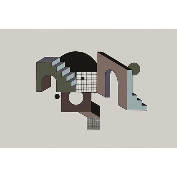 Abstrakt tapet M1-No.61384 Digitalkopia Grå Brun