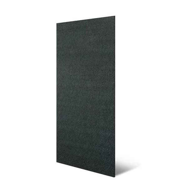 PROVISTON Modulär vägg Akustisk väggpanel 6 x 520 x 1040 mm Svart Uni Panel Svart uni
