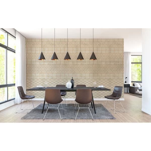 Tapet M1-No.61290 Digitaltryck Beige Orange