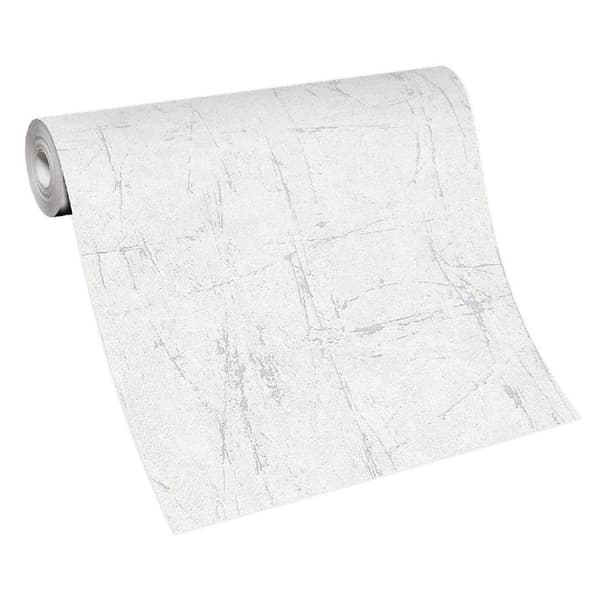 3616 - Vinyl Tapet Expanderad På Non-Woven Grå Silver - DECORAMA