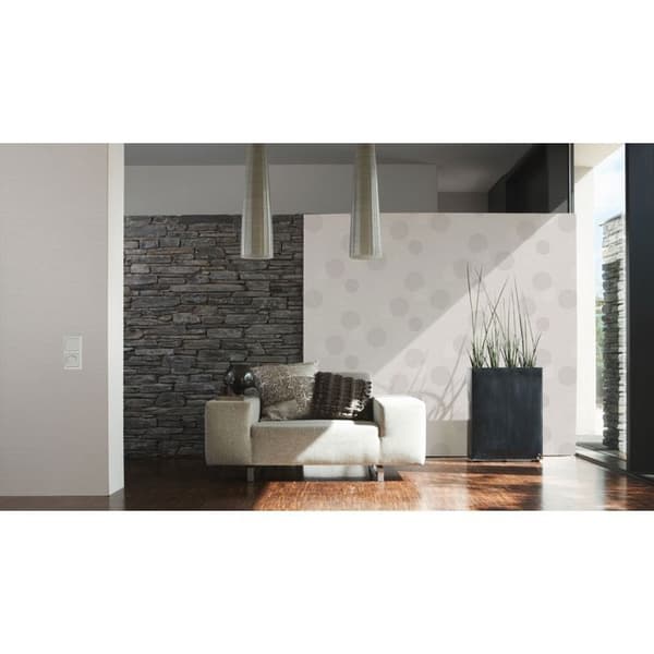 A.S. Creation Hapy Spring 347712 non-woven tapet 3D 0.53 m x 10.05 m grå