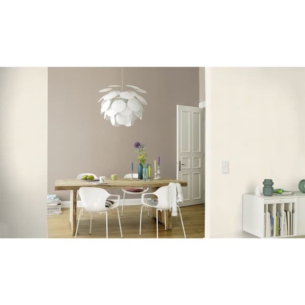 Väggtapet non-woven 555820 enhetlig texturerad vit Liverna Rasch