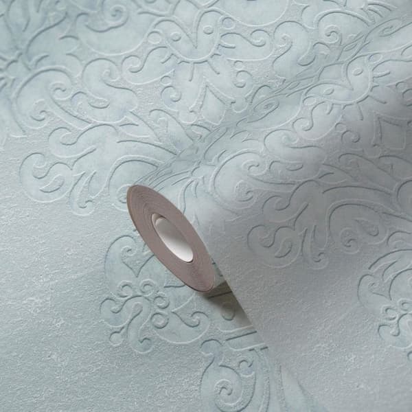 Non-woven tapeter - grå - barock - Mönstrade tapeter - Pure Elegance - A.S