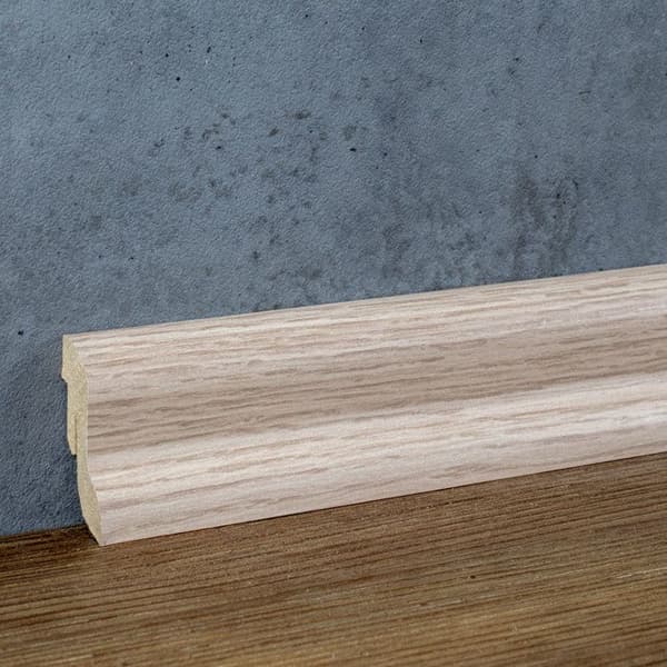 Plint MDF 20 x 40 x 2500 mm Vit ek Profil Berlinskt av PROVISTON