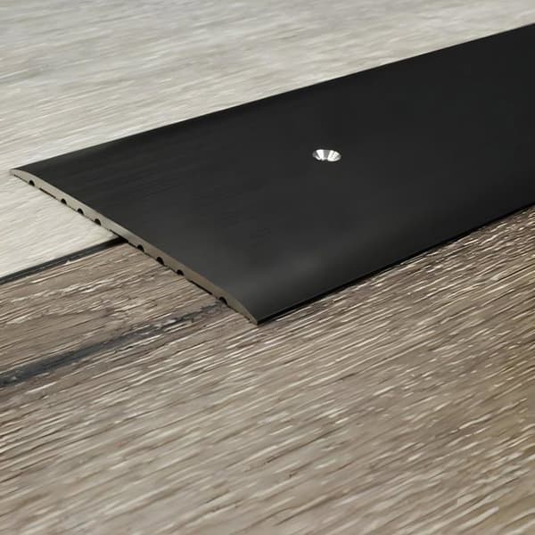 PROVISTON Övergångsprofil Aluminiumövergångsrail 80 x 1000mm Mörkbrons