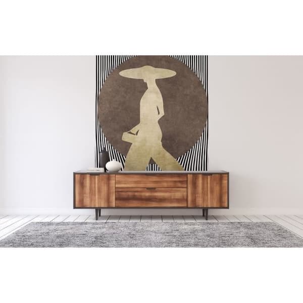 Tapet M1-No.61061 Digitaltryck Svart Vit