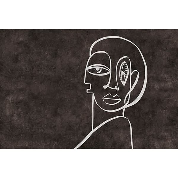 Papper M1-No.61311 digitaltryck brun grå abstrakt