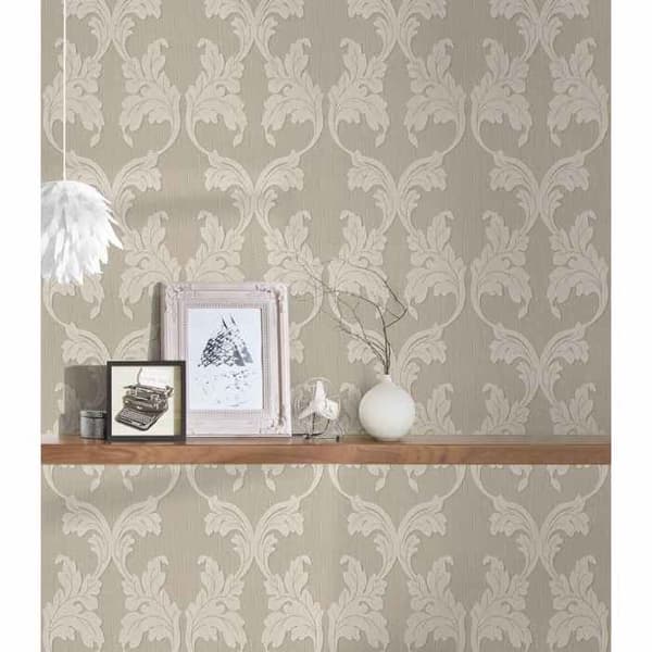 Tessuto väggtextil - 10,05 m x 0,53 m - beige