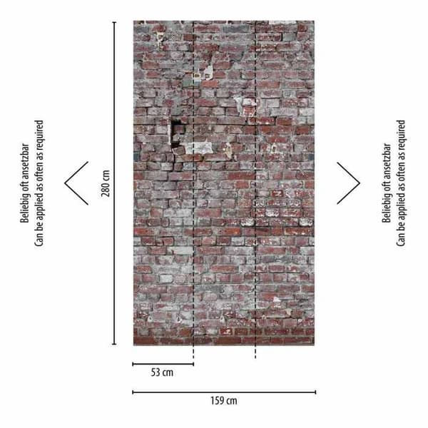 The Wall tapet - AS-383371