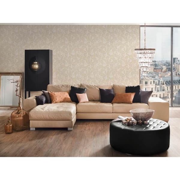 Tessuto väggtextil - 10,05 m x 0,53 m - beige