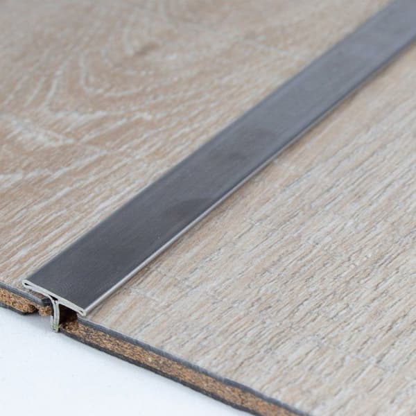 PROVISTON T-profil 7 x 14 x 2500mm Anodiserad aluminium Silver